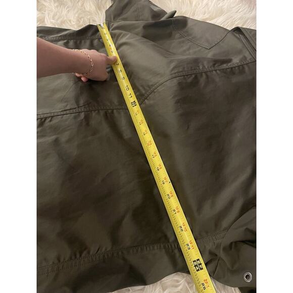 Ralph Lauren Purple Label Men’s Biker Bomber Jacket XL Green Zip Coat RRL Polo - Picture 6 of 16